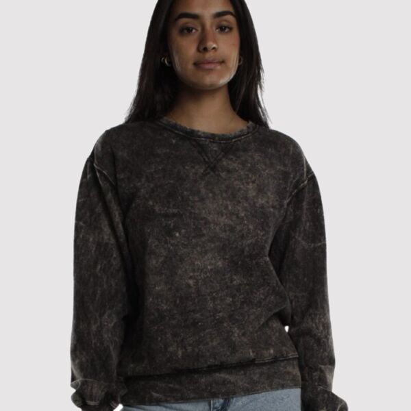 Premium Fleece Mineral Wash Crewneck Sweatshirt Thumbnail
